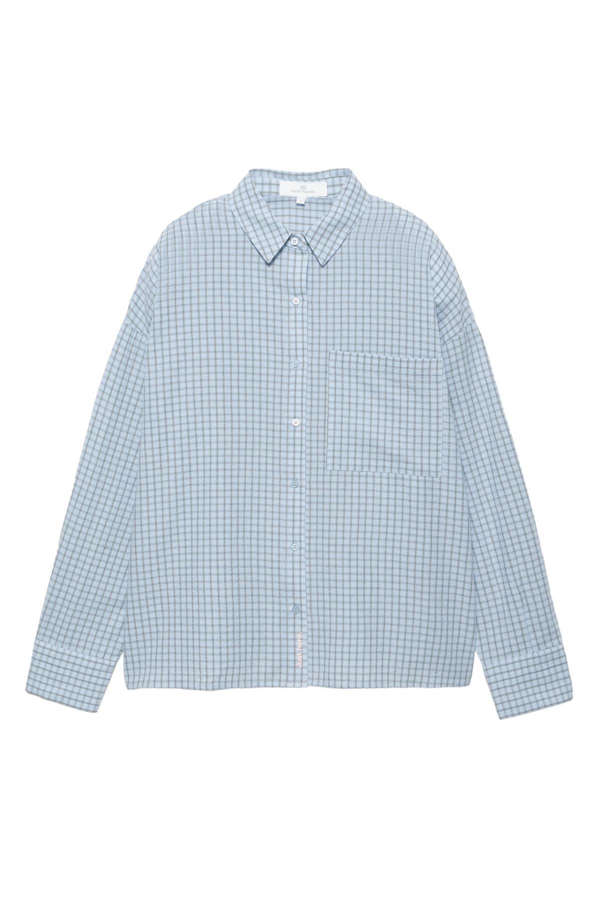 Pull & Bear  Kareli cepli gömlek - Görsel 4