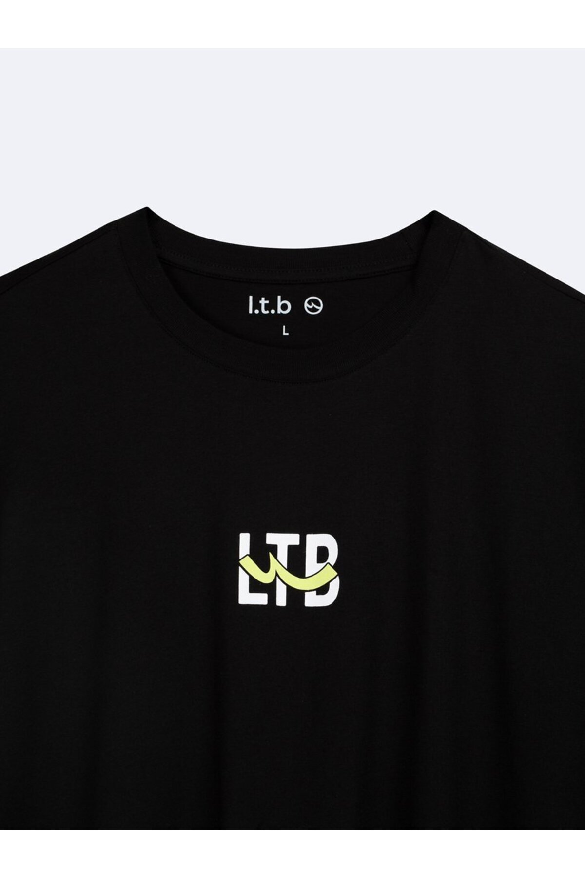 Ltb  Logo Baskılı Siyah T-shırt - Görsel 3