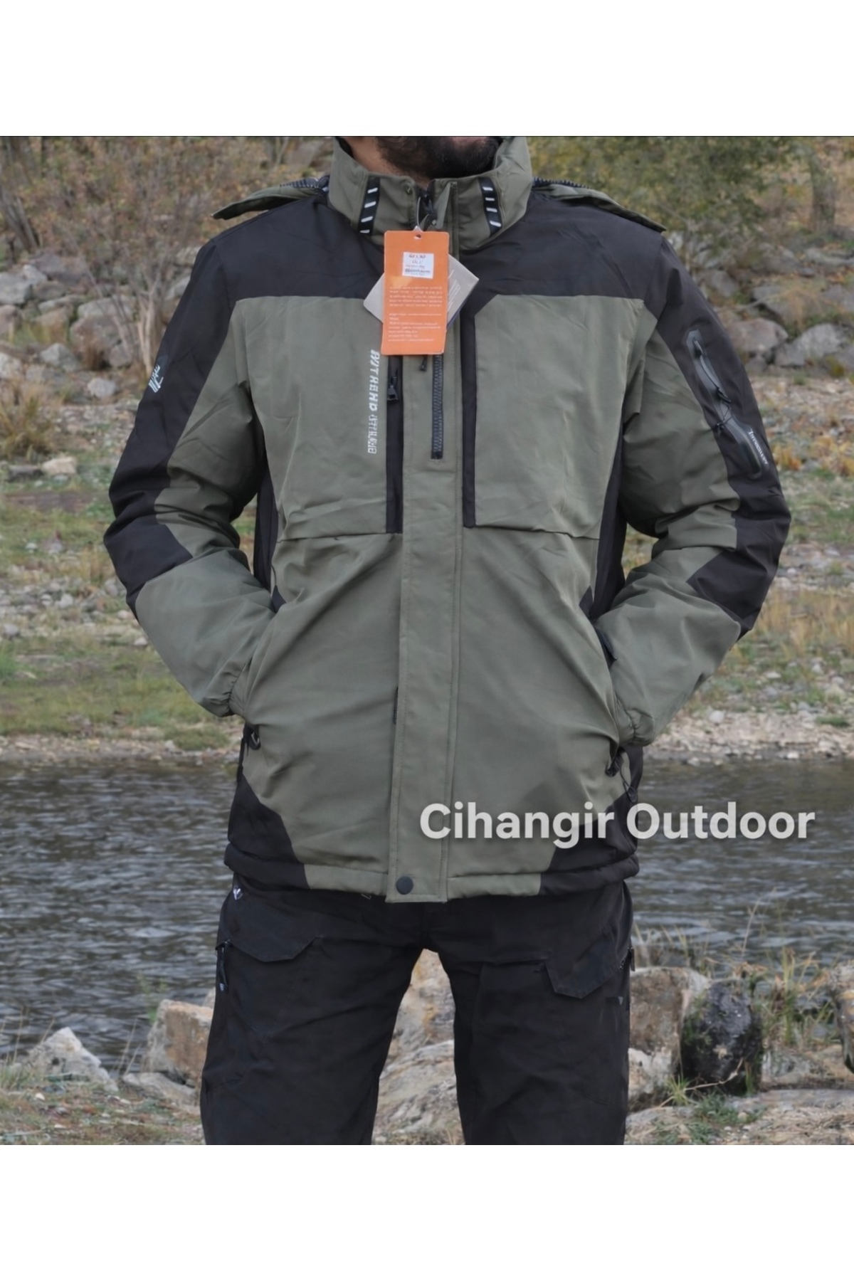 Outdoor  Termal kayakçı -30 kar montu - Görsel 4