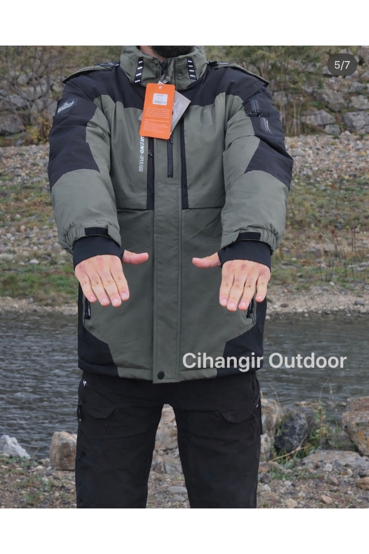 Outdoor  Termal kayakçı -30 kar montu - Görsel 5