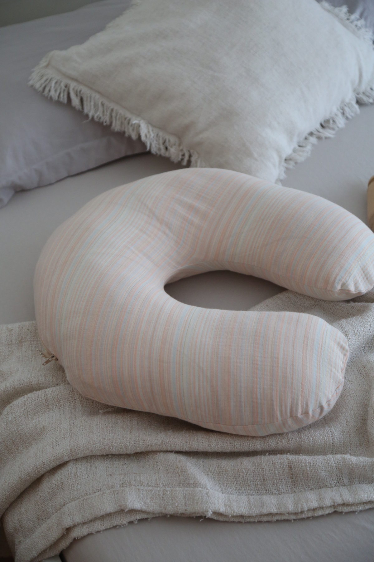 BabyKAR Parıltı Emzirme Yastığı %100 Pamuk Müslin fotoğrafı 2 (önizleme)