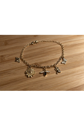 BERF JEWELLERY Figürlü Charmlı Bileklik