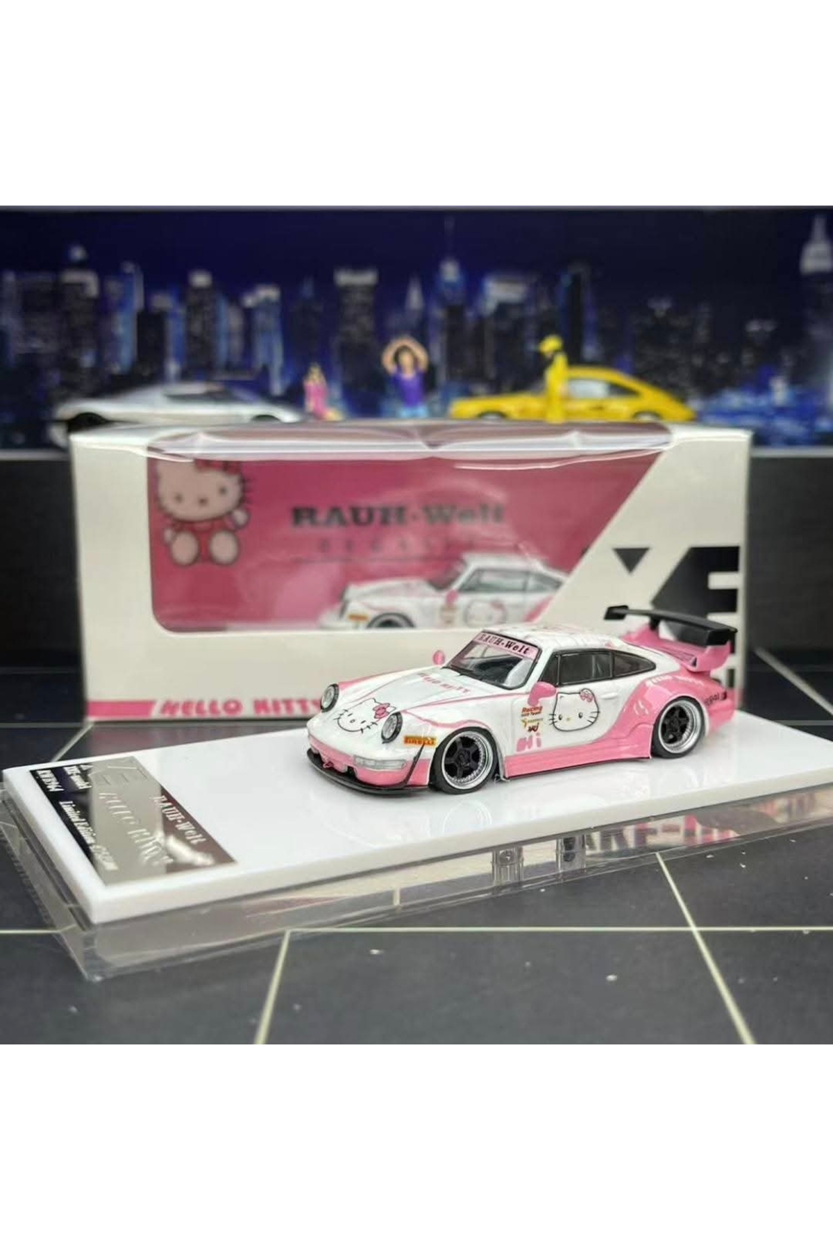 XLE XKE Model Porsche RWB 964 (Pleksi -Kapalı Kutu-Jelatinli