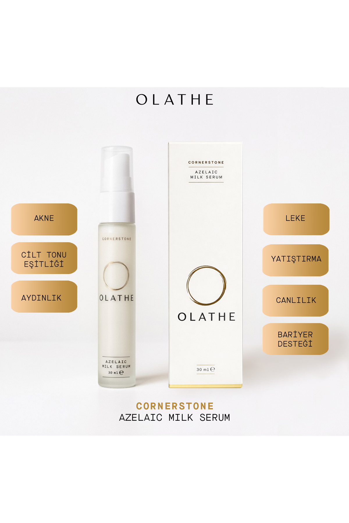 Cornerstone Azelaic Milk Serum – Azelaik Asitli Akne Karşıtı & Leke Dengeleyici Süt Serum — corner1 — تصویر 6 از 6