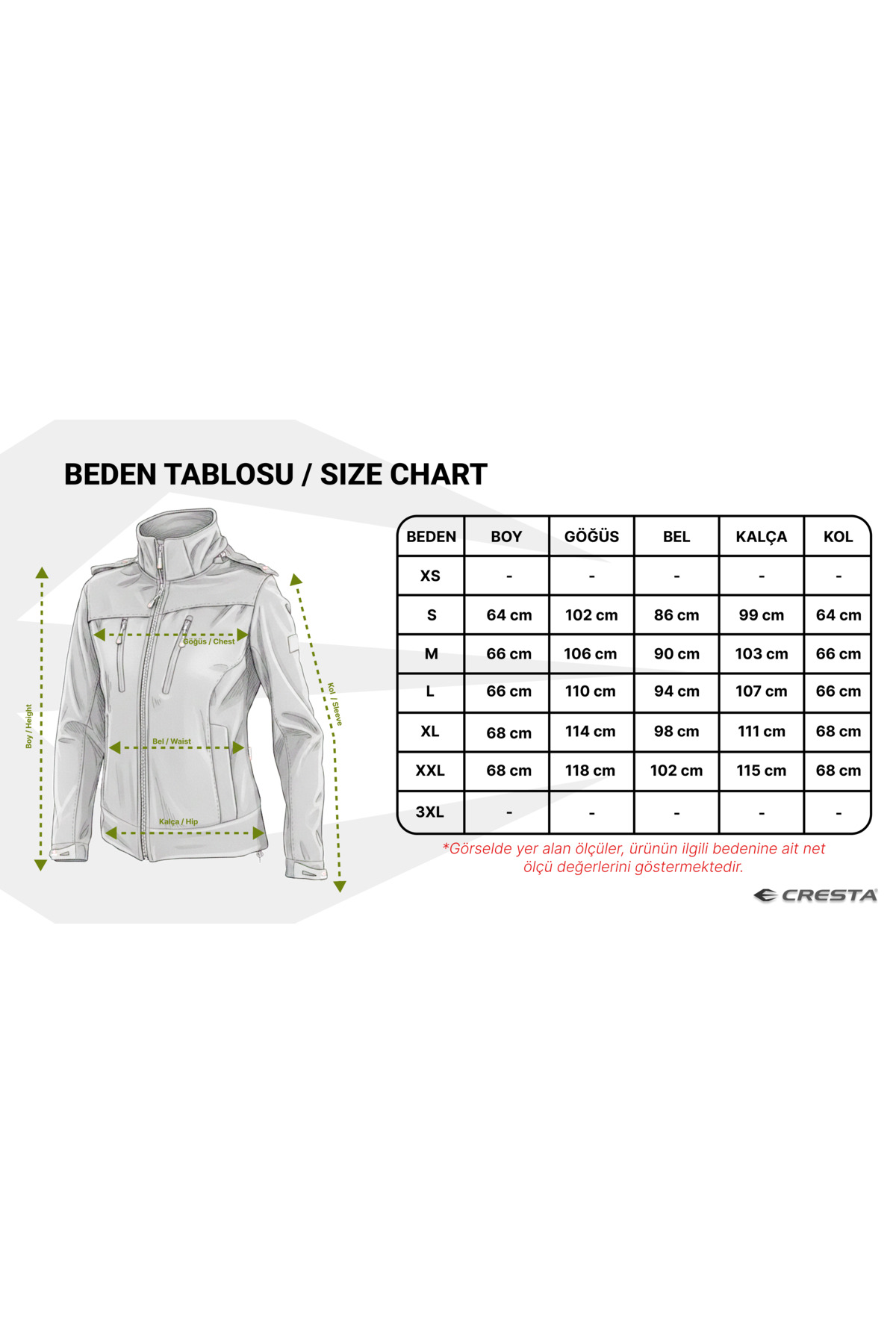 Cresta Outdoor Kapüşonlu Kadın Softshell Ceket görsel 3