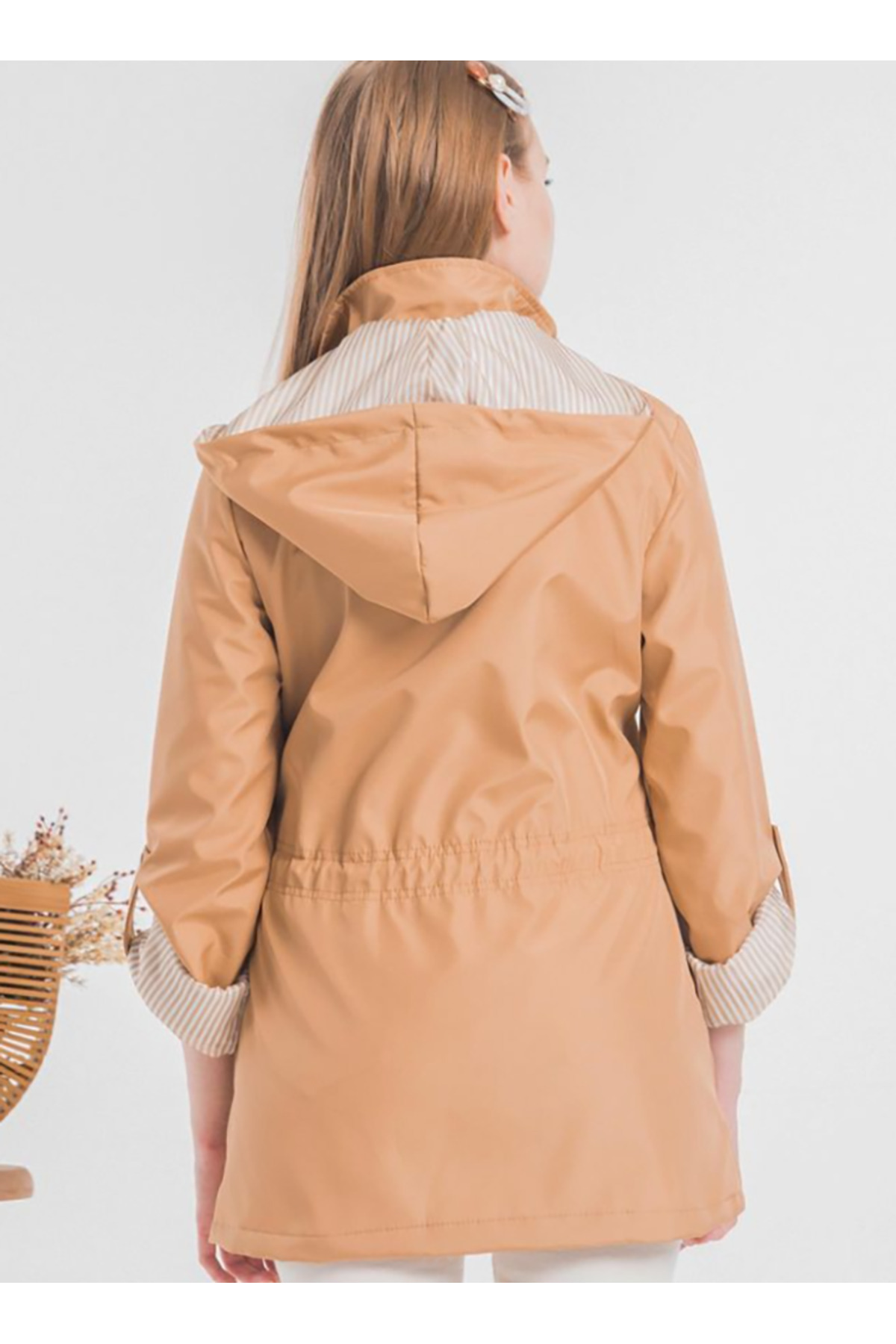 dml giyim  Bondit Astarlı Baharlık mont - Görsel 7