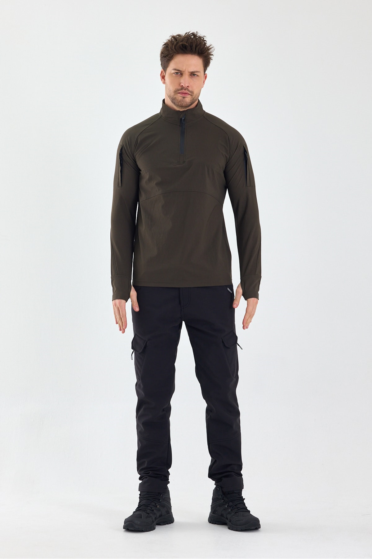 twentyfive25 Erkek Outdoor Taktik Sweatshirt görsel 2
