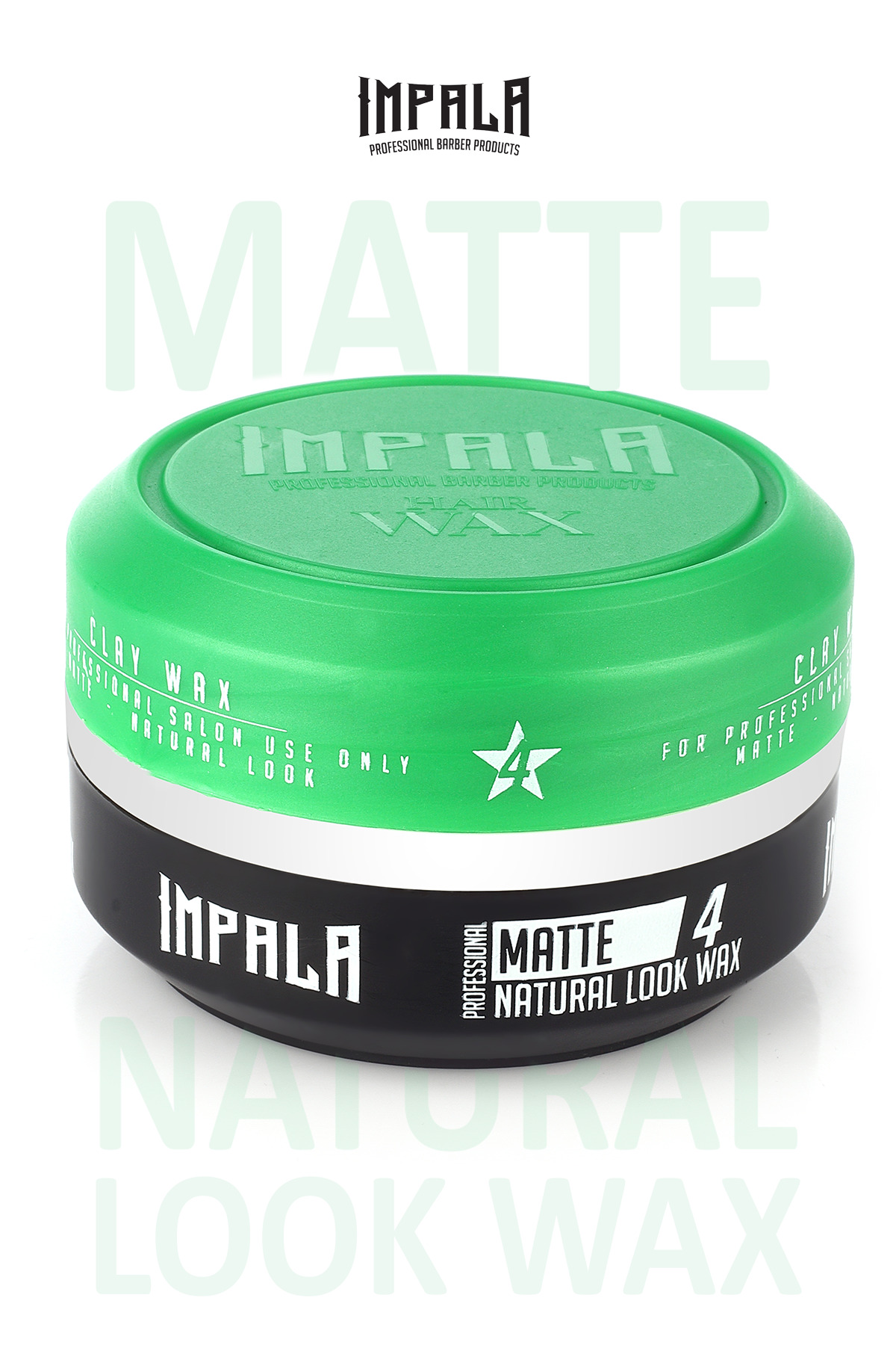 IMPALA Mat Saç Şekillendirici Wax Normal Tutuş No:4 150 ml — ImpalaWaxNo4