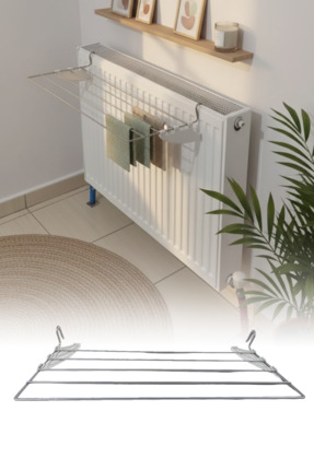 omilife Kurufer Petek Üstü Çamaşır Kurutmalık 60 Cm 5 Telli Kalorifer Kurutma...