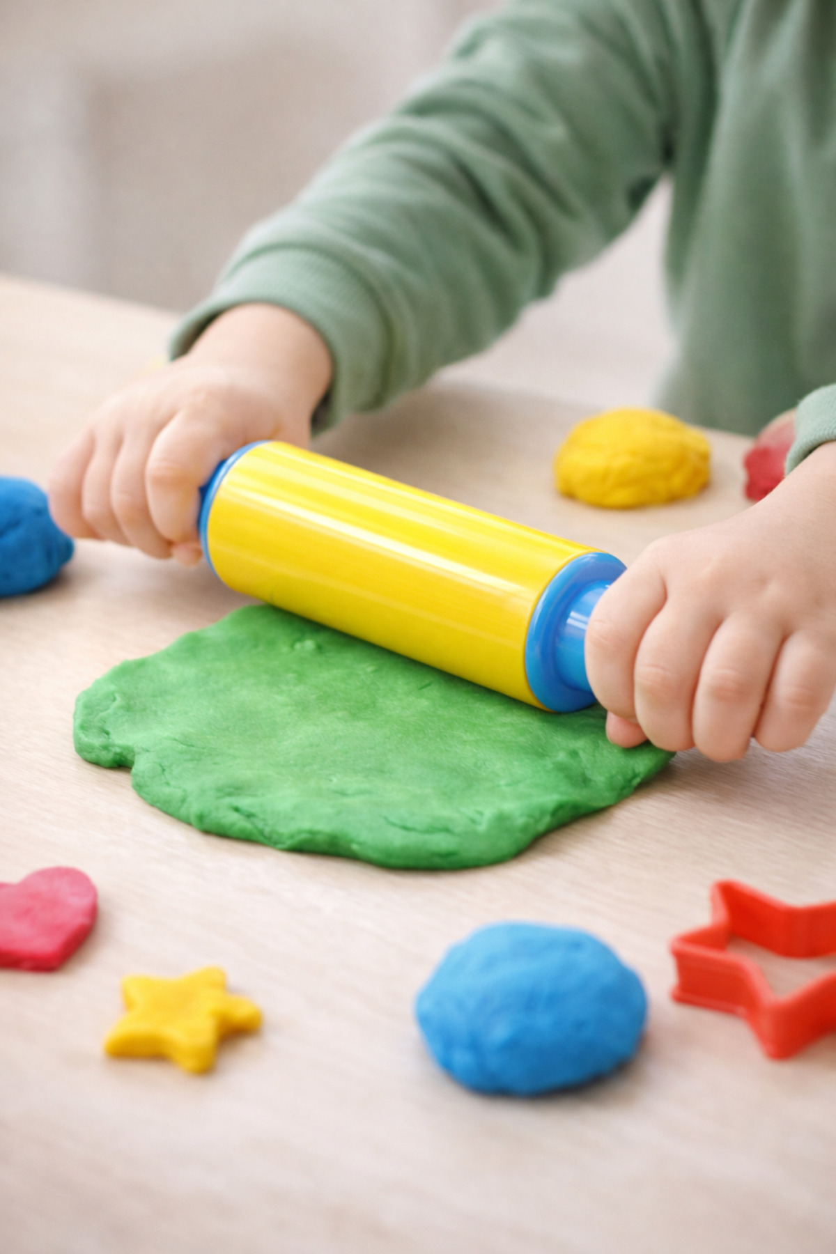 Bubu Oyun Hamuru Merdane ve Şekillendirme Seti 6 Parça - Desenli Silindir ve Şekillendirici Aletler fotoğrafı 3 (önizleme)