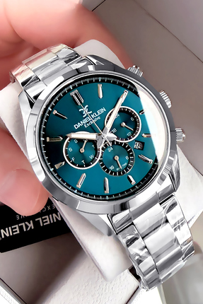 Daniel Klein Exclusive Erkek Kol Saati 3 Atm Su Geçirmez Gumus Renk Çelik Kor...