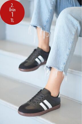 SOLAZER Kadın Siyah Günlük Sneaker