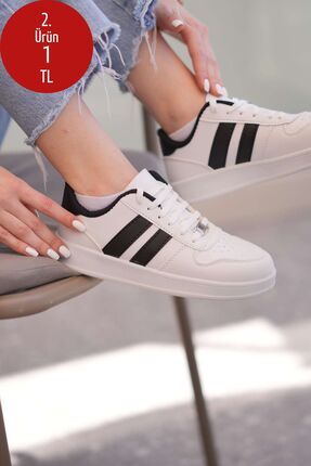 SOLAZER KADIN BEYAZ GÜNLÜK SNEAKER