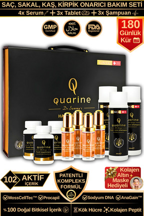 Dr.Sammy's Saç Bakım Seti (102 Aktif Premium İçerik) Dökülme Karşıtı Onarıcı ...