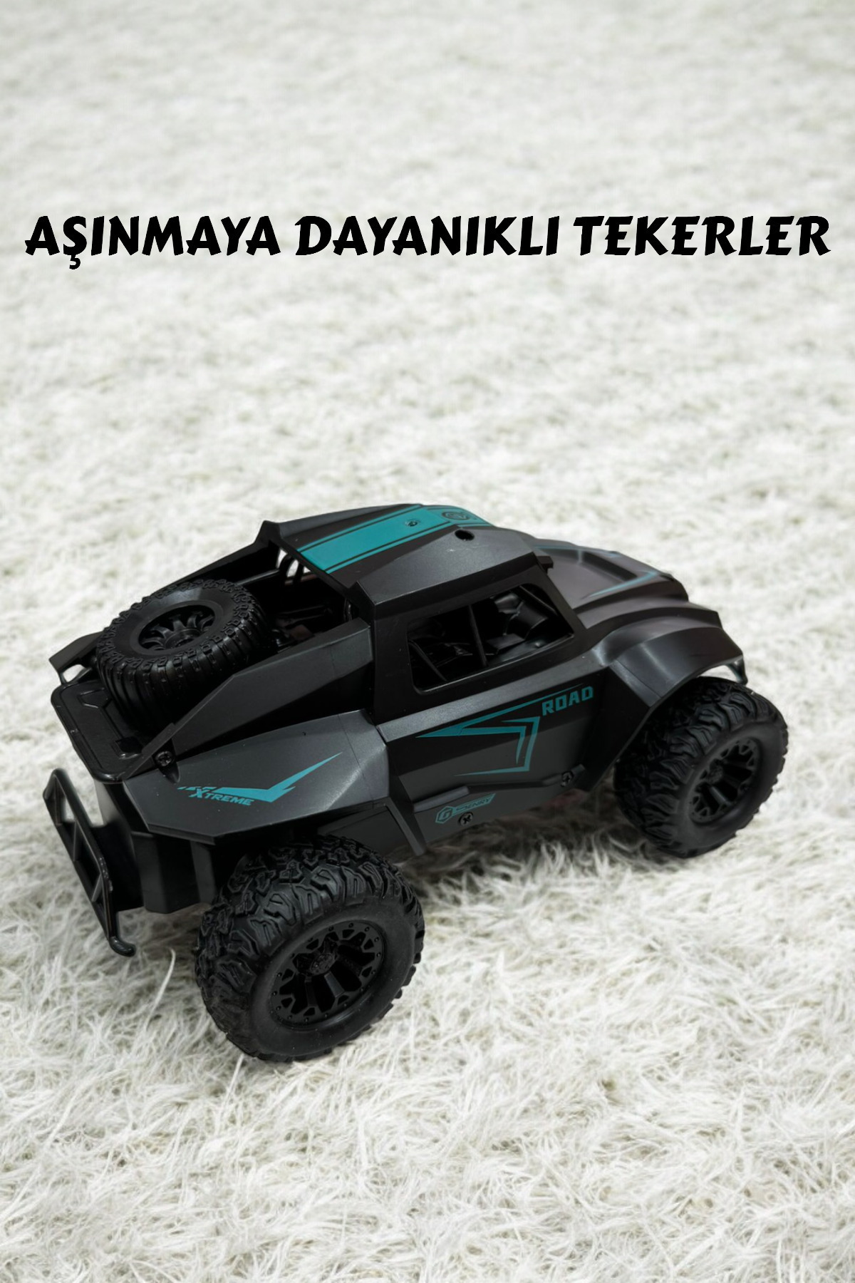 YILDIRIM OYUNCAK Uzaktan Kumandalı Şarjlı High Speed Racing Araba - 20 cm Full Fonksiyon Darbe Önleyici Arazi Arabası fotoğrafı 2 (önizleme)