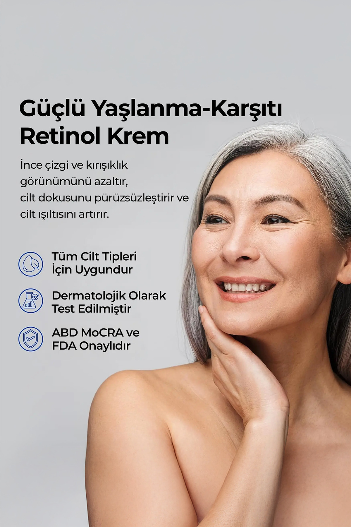 کرم رتینول ضد پیری و ضد چروک ویتامین A، 50 گرم — 102 — تصویر 3 از 8