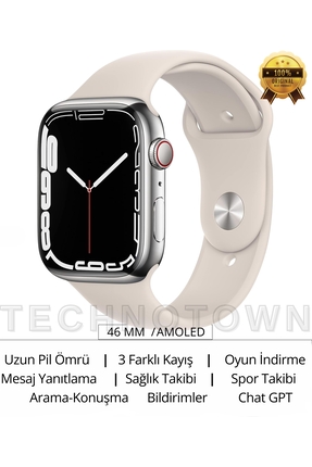 TECHNOTOWN Smart Watch11 Pro Plus Akıllı Saat+ChatGPT +Temassız Ödeme +Mesaj ...