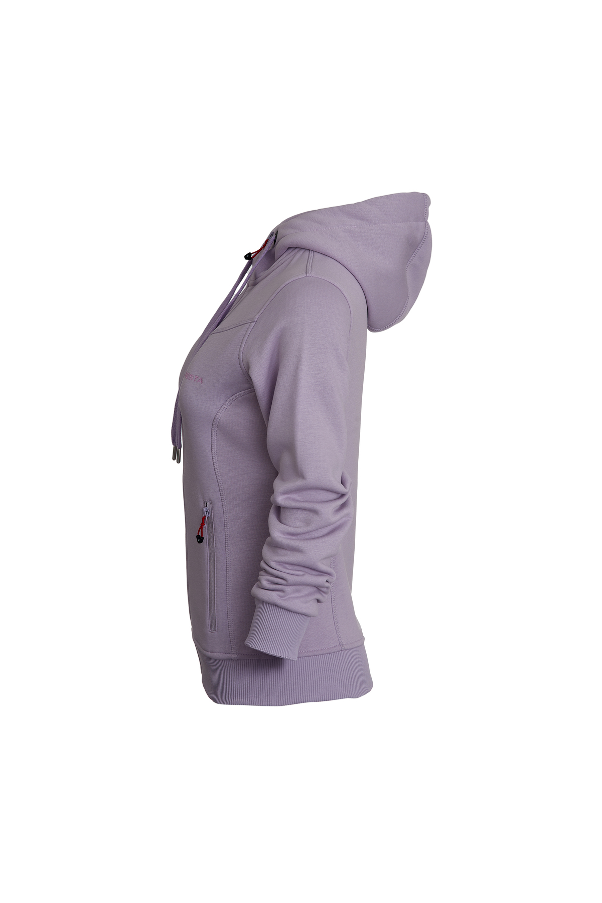 Cresta Tam Fermuarlı Kapüşonlu Lila Kadın Sweatshirt görsel 2