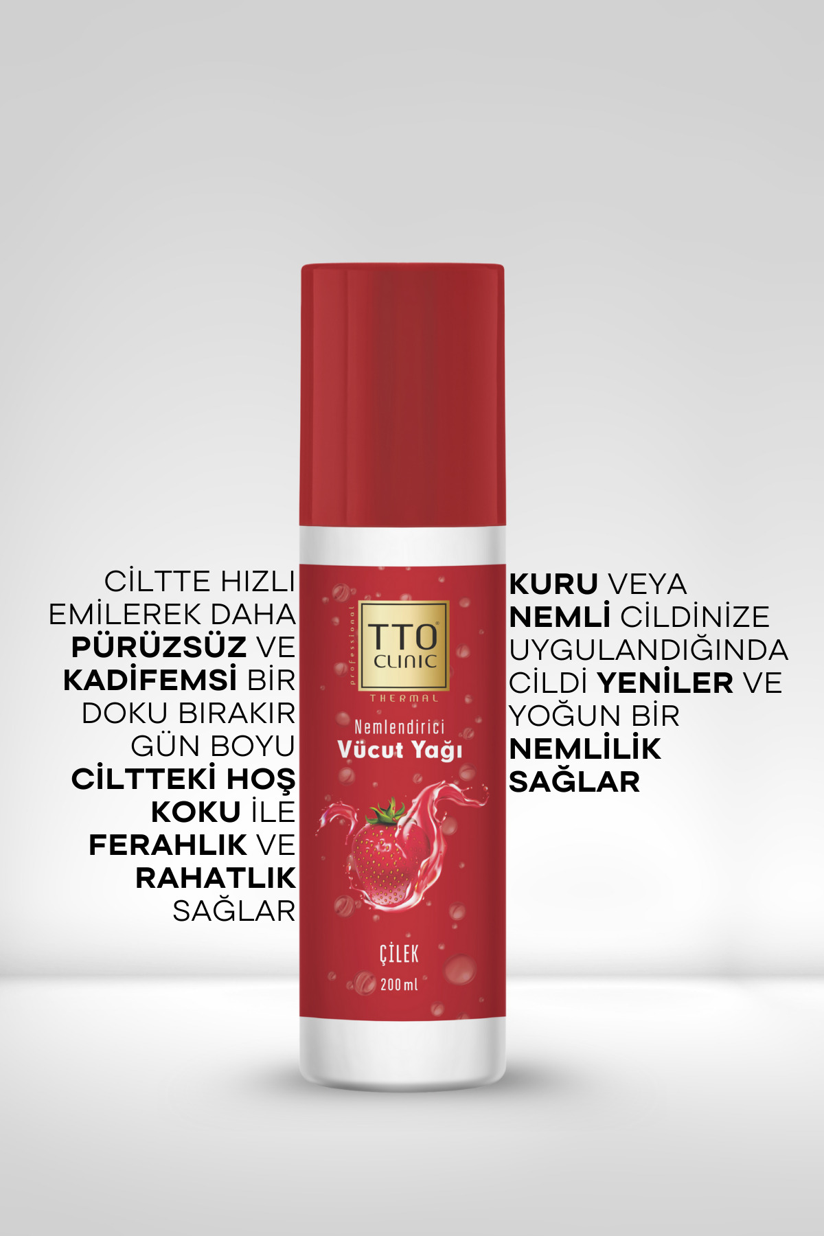 روغن بدن مرطوب کننده کلینیک با رایحه توت فرنگی ۲۰۰ میلی لیتر - مغذی و احیا کننده — TYC00377682802 — تصویر 5 از 6