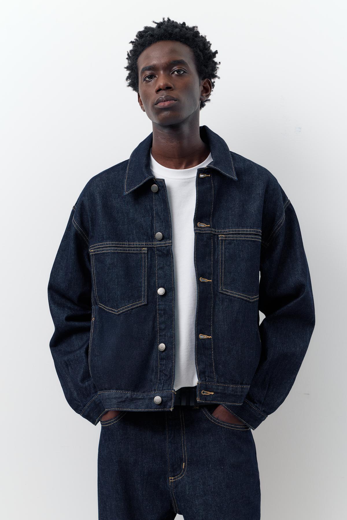 Pull & Bear  Trucker denim ceket