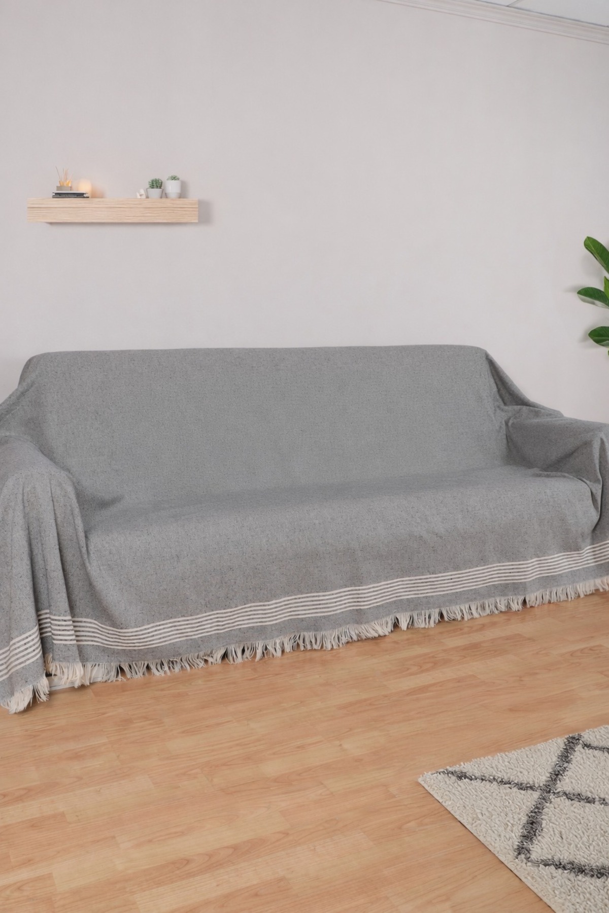 vosvera Prirodna luksuzna sofa i navlaka za kauč na razvlačenje, boemski stil...
