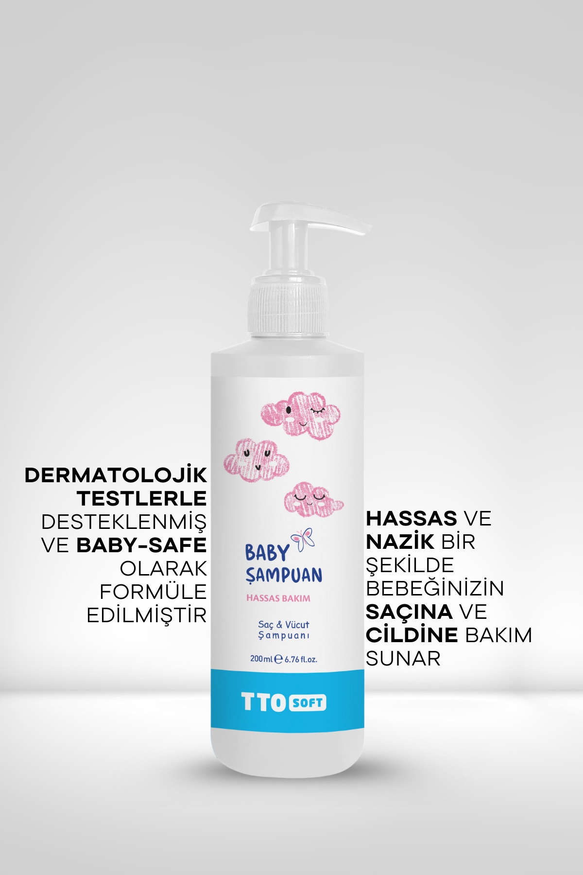 TTO Soft Bebek Şampuanı 200ml fotoğrafı 4 (önizleme)