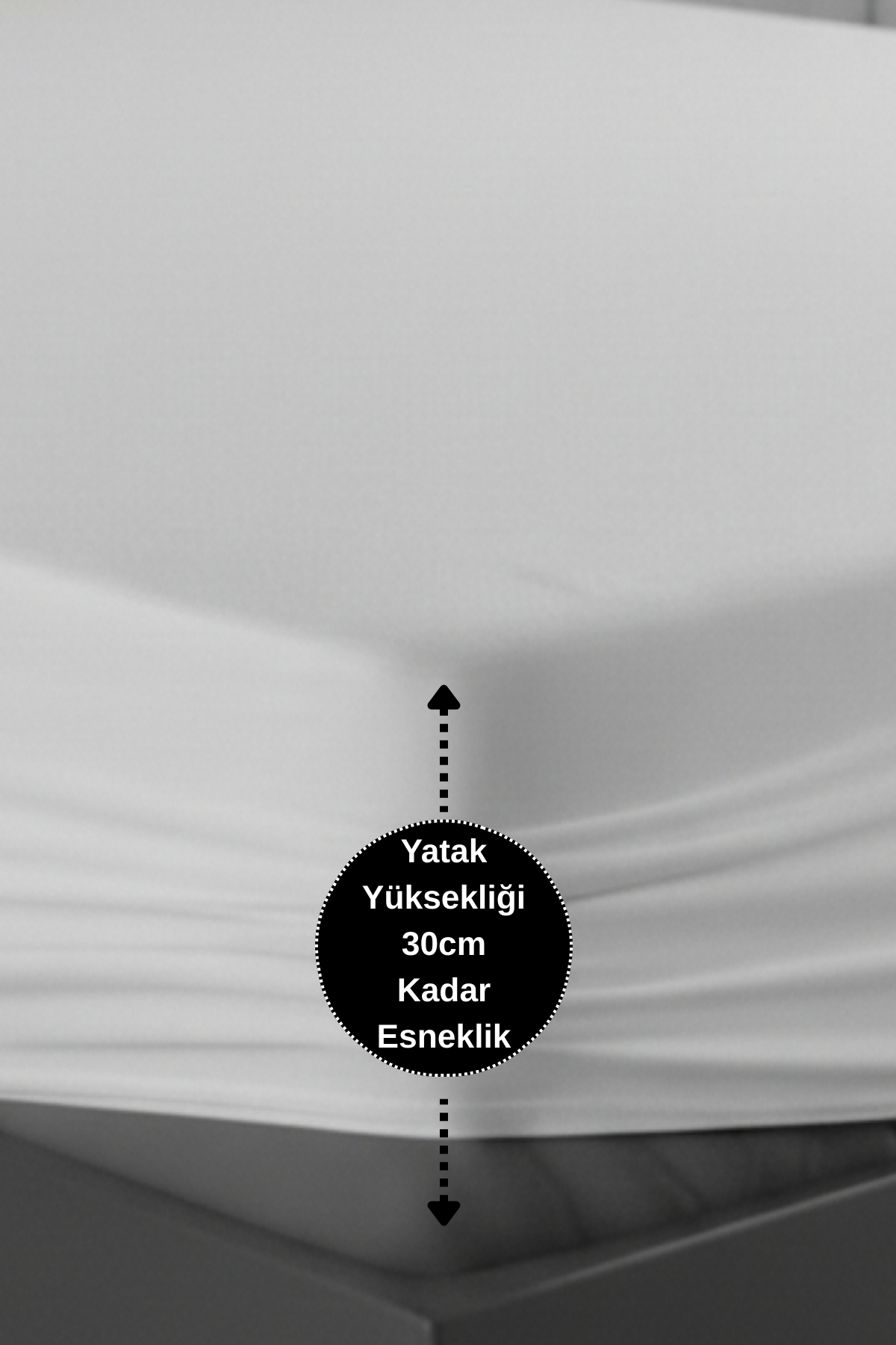 Senpai Micro Fitted %100 Sıvı Su Geçirmez Tek-Çift Kişilik Full Kenar Yatak Alezi Çocuk ve Bebek Koruyucu fotoğrafı 2 (önizleme)