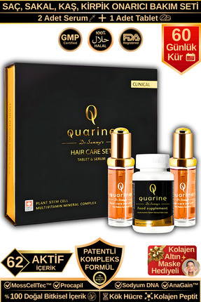 Dr.Sammy's Saç Bakım Seti (62 Aktif Premium İçerik) Dökülme Karşıtı Onarıcı S...