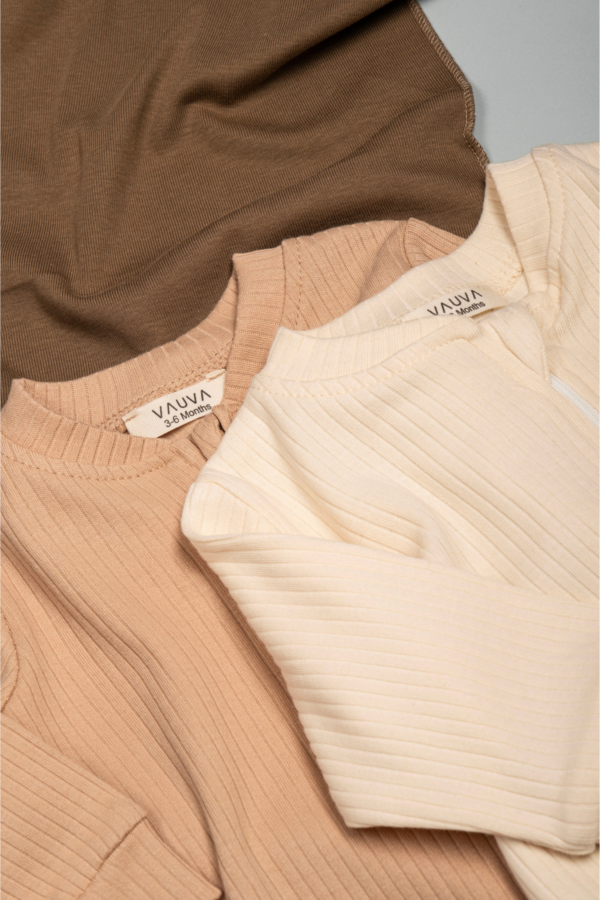 Vauva 2'li Tulum Kız Erkek Bebek Çocuk Mevsimlik Uzun Kollu Fermuarlı Uyku Tulumu fotoğrafı 3 (önizleme)