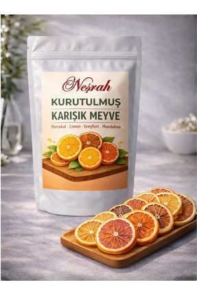 NEŞRAH 70 gr Kurutulmuş Turunçgil-Narenciye Paketi (Portakal, Greyfurt, Limon...