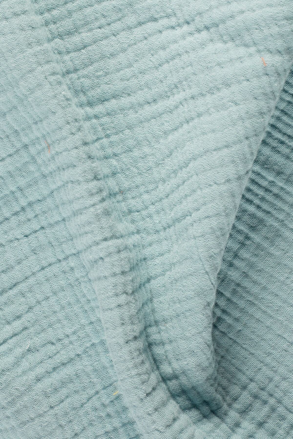 Tuğba Kuğu 4 Kat Müslin Bornoz - Policolor Serisi - Bow fotoğrafı 4 (önizleme)