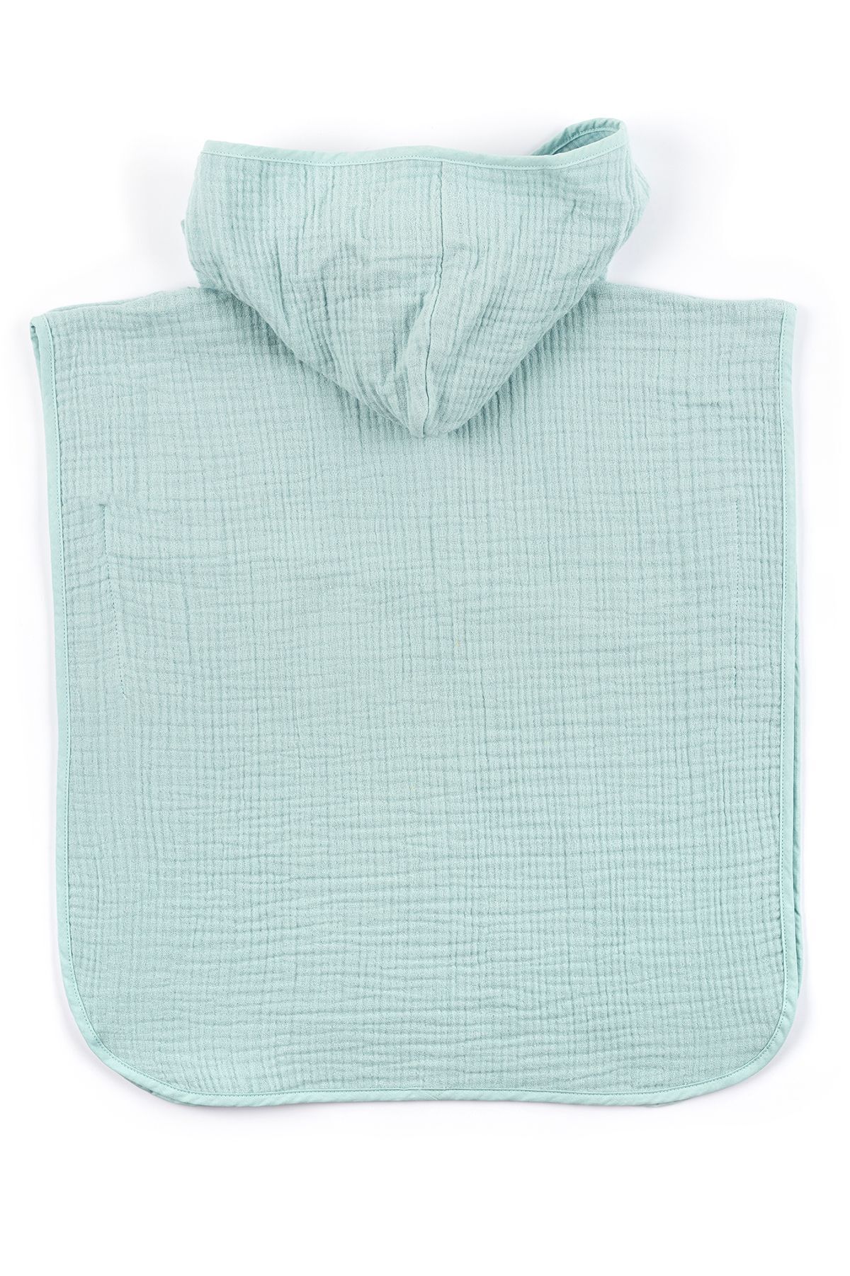 Tuğba Kuğu 4 Kat Müslin Panço - Policolor Serisi - Dot fotoğrafı 4 (önizleme)