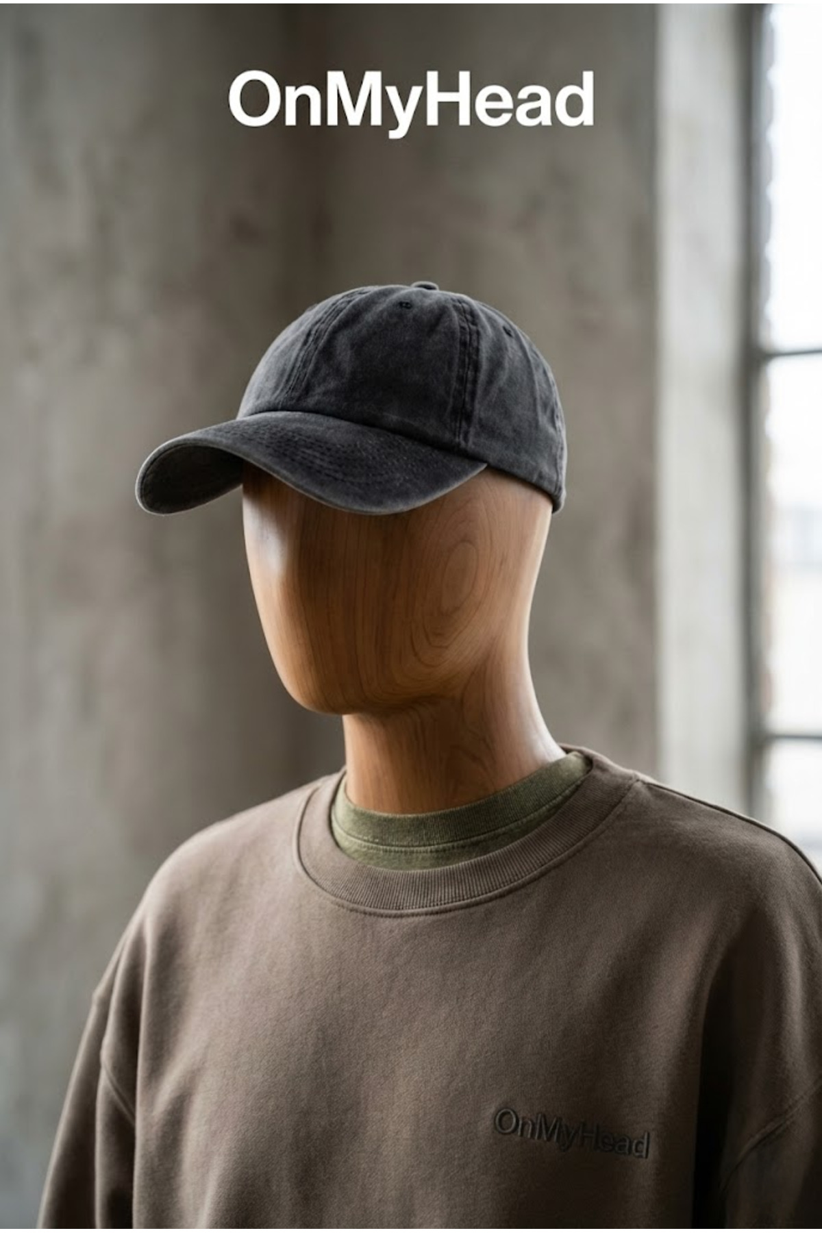 OnMyHead  Yıkamalı Kep - Görsel 4