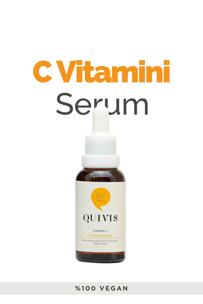 Quivis Cilt Tonu Eşitleyici ve Gözenek Sıkılaştırıcı C Vitamini Serum 30 ML