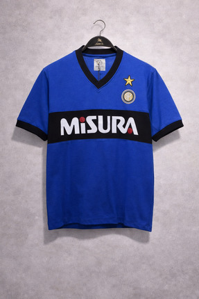 Overdrive Retro 1990-1991 Saks Mavi Futbol Forması