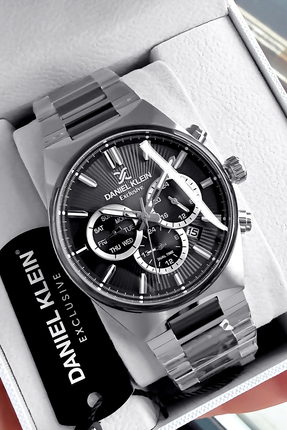 Daniel Klein Exclusive Özel Kutulu Multifonksiyon Erkek Kol Saati - Su Geçirm...