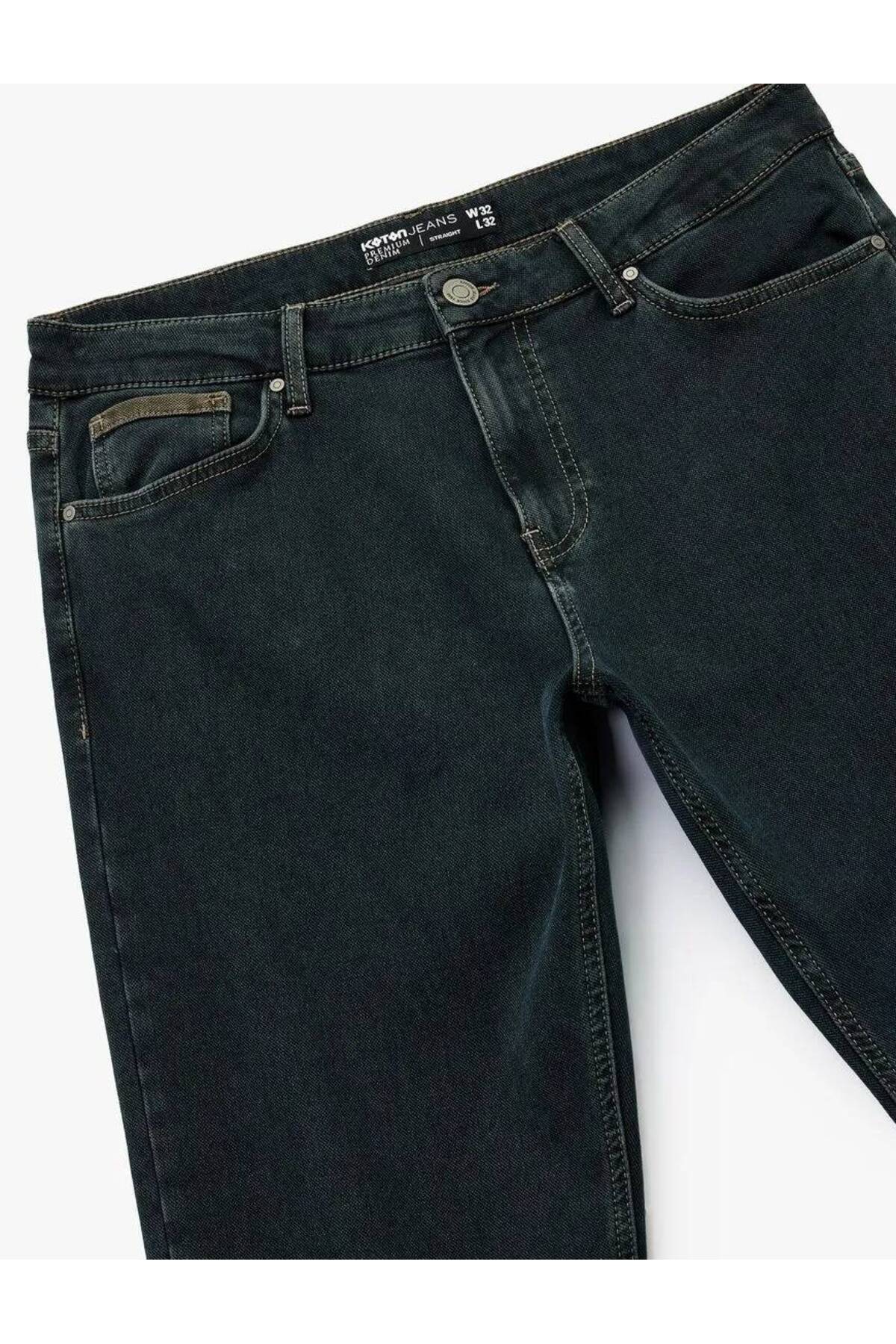 Koton  Erkek Jean Pantolon 6Wam40003Id - Görsel 3