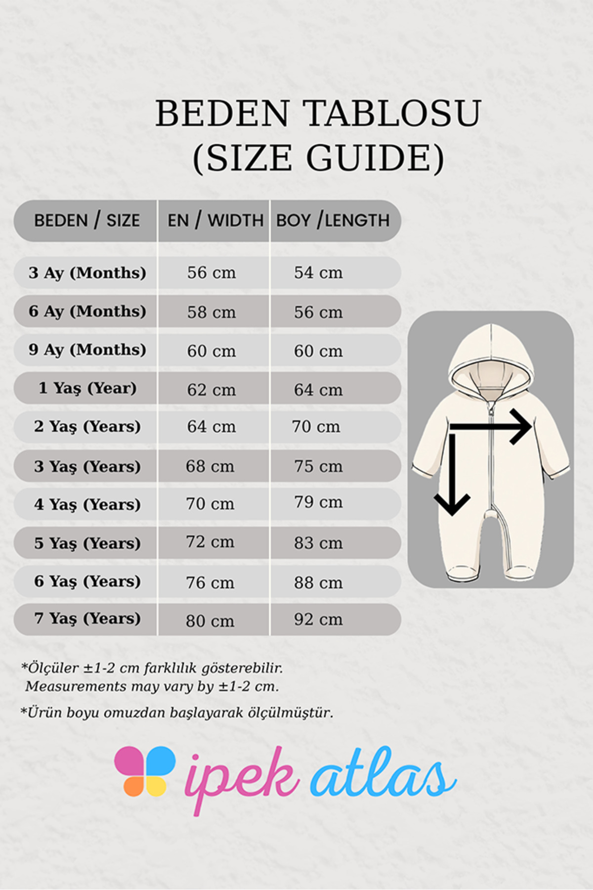 ipek atlas Kız Erkek Bebek Ve Çocuk Fermuarlı Peluş Tavşan Tulum fotoğrafı 4 (önizleme)