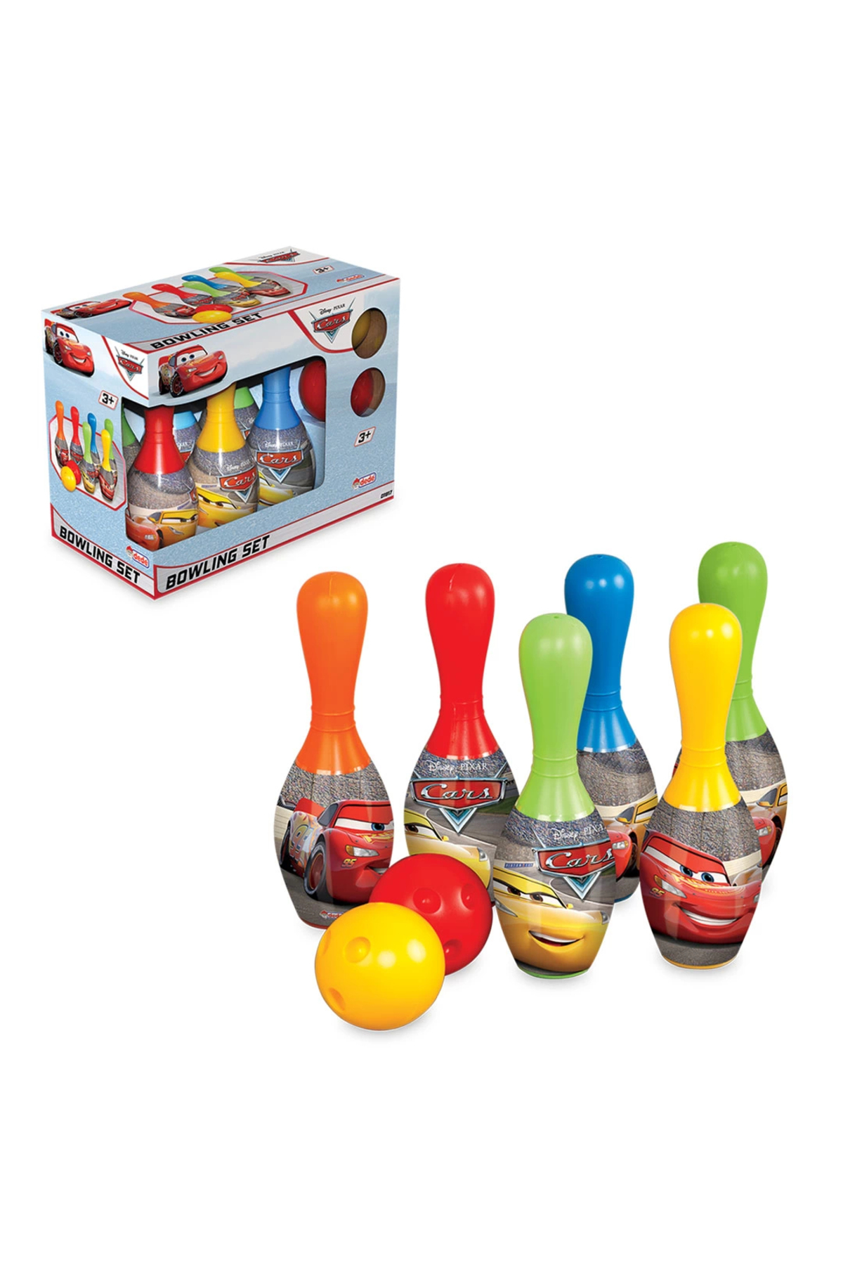 Licensed Cars Bowlıng Set.