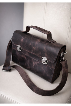 08dericraft HAKİKİ DERİ EL YAPIMI ÇANTA (25*18 CM) - DERİ EL YAPIMI CÜZDAN HE...