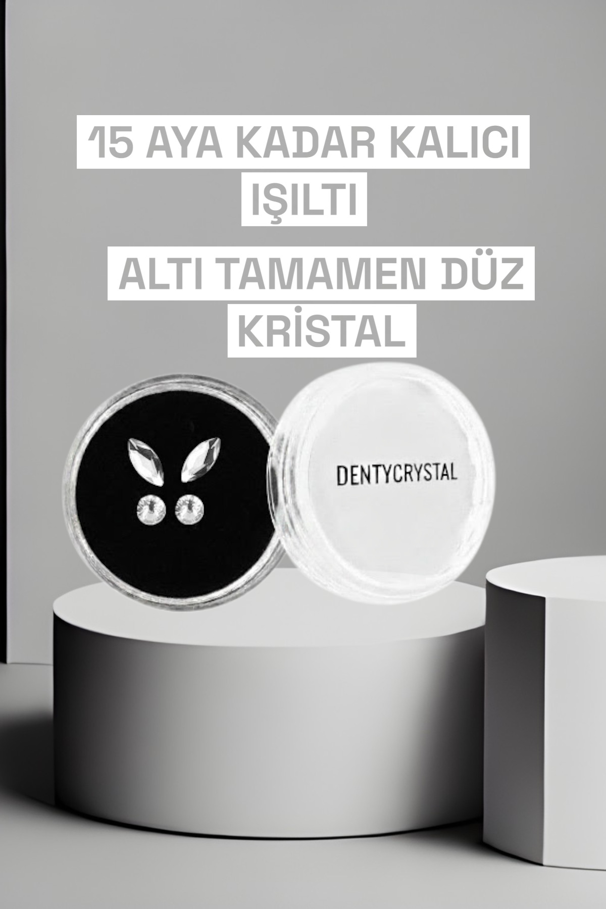 DENTYCRYSTAL Diş Pırlantası Kelebek Desenli (Avusturya Kristallerinden Oluşturulmuş Özel Set ) görsel 2