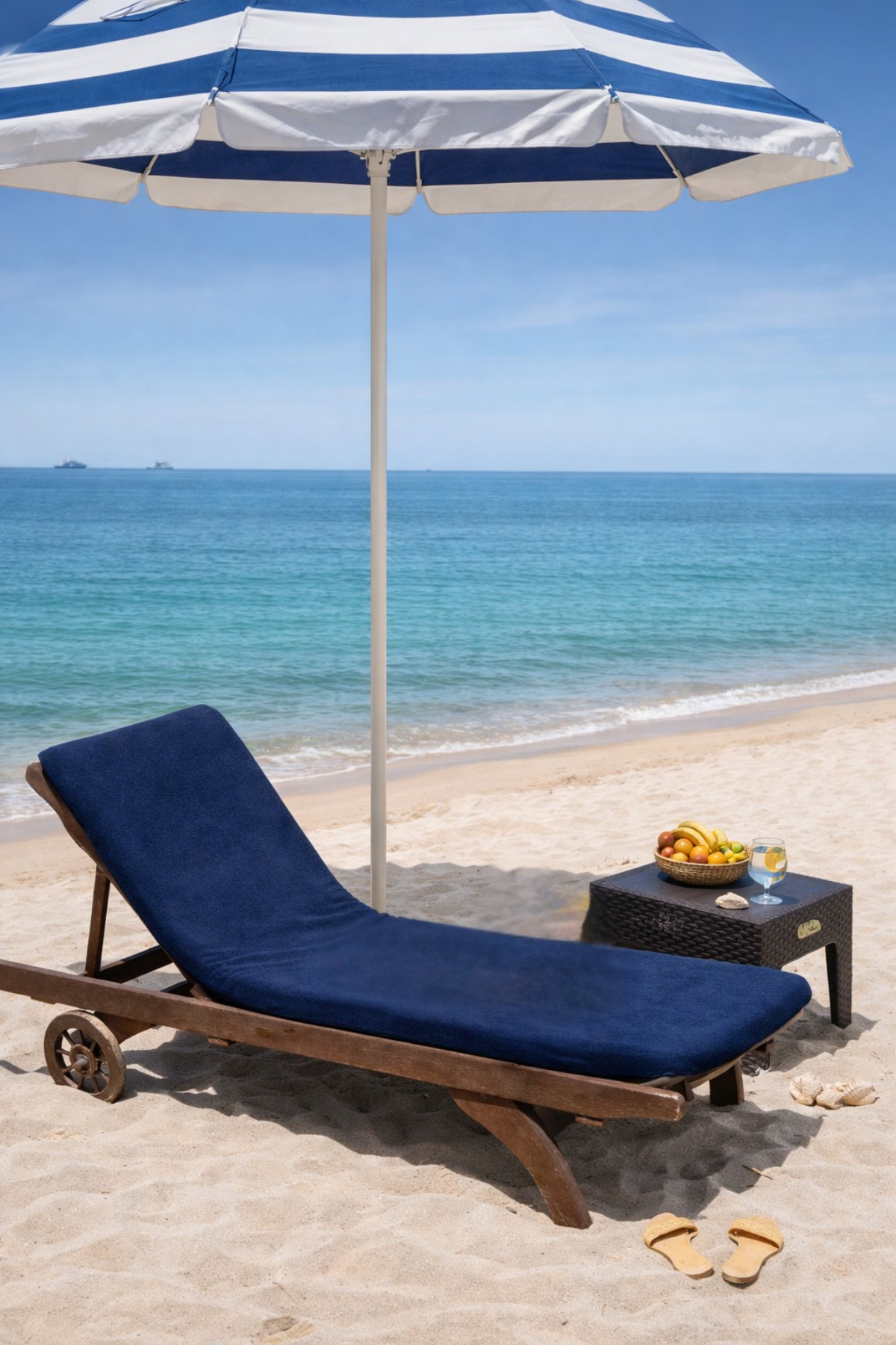 100% Cotton 190x73 Beach Lounge Towel