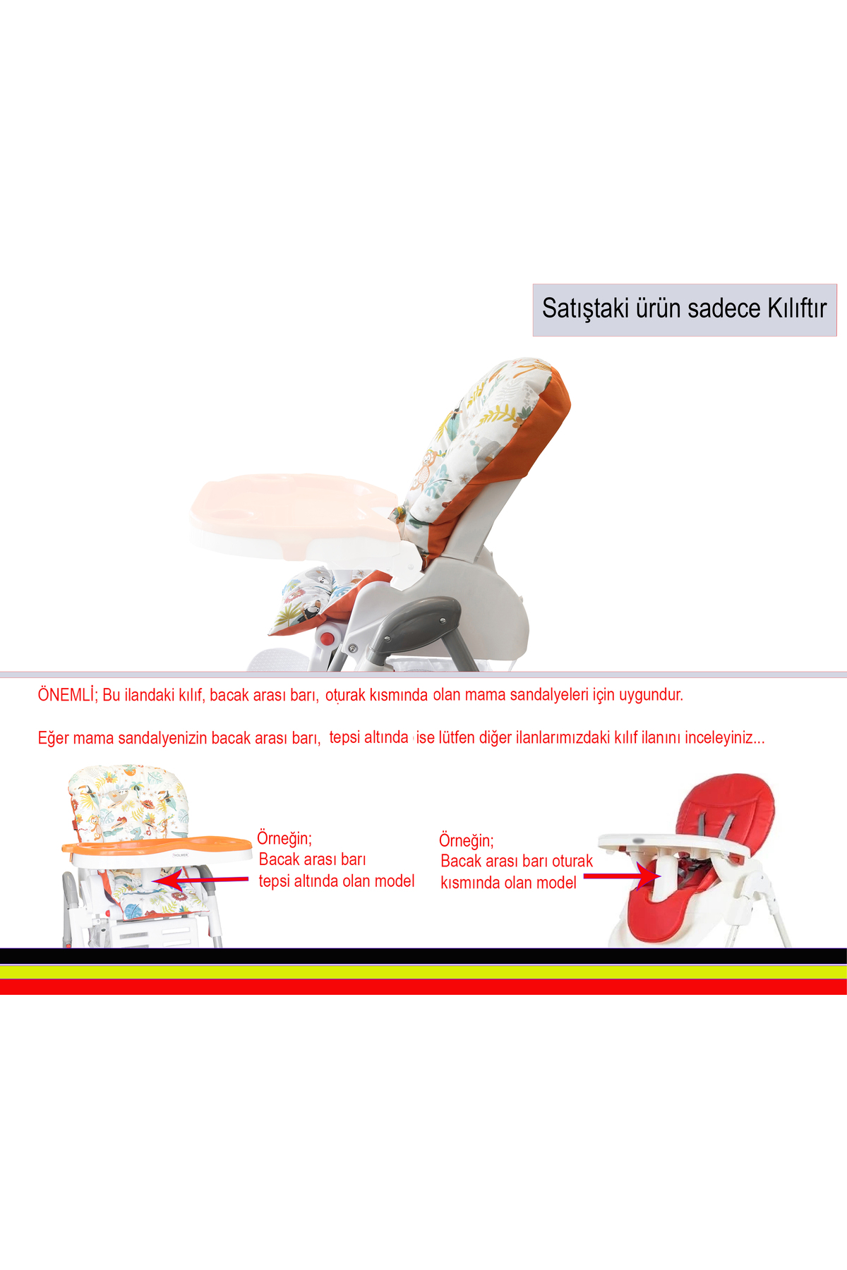 Holmer Leke Tutmaz Organik Mama Sandalyesi Minderi & Kılıfı Max-M Açık Gri fotoğrafı 6 (önizleme)