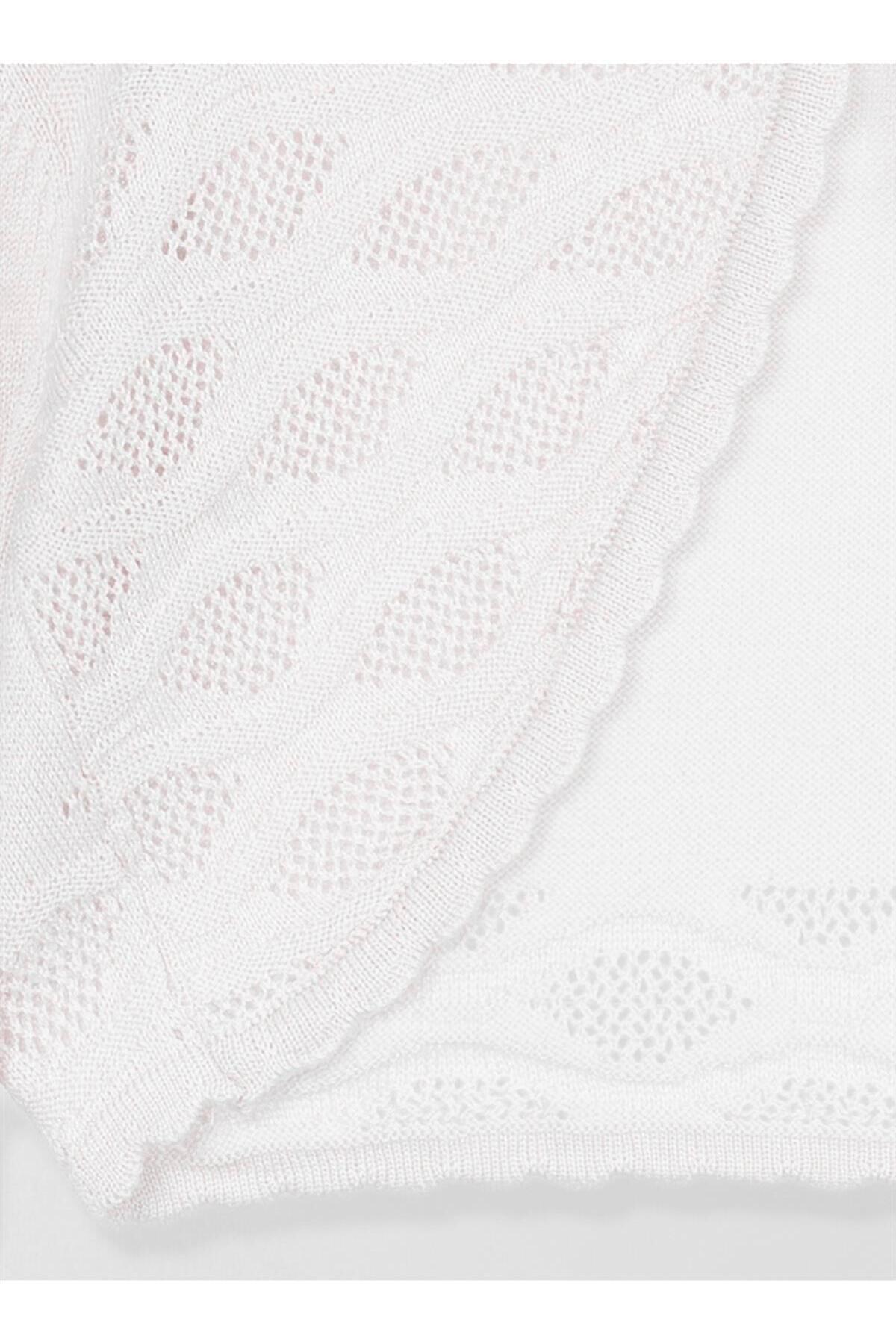 Minora Triko Dalgalı Bolero Kemik fotoğrafı 5 (önizleme)