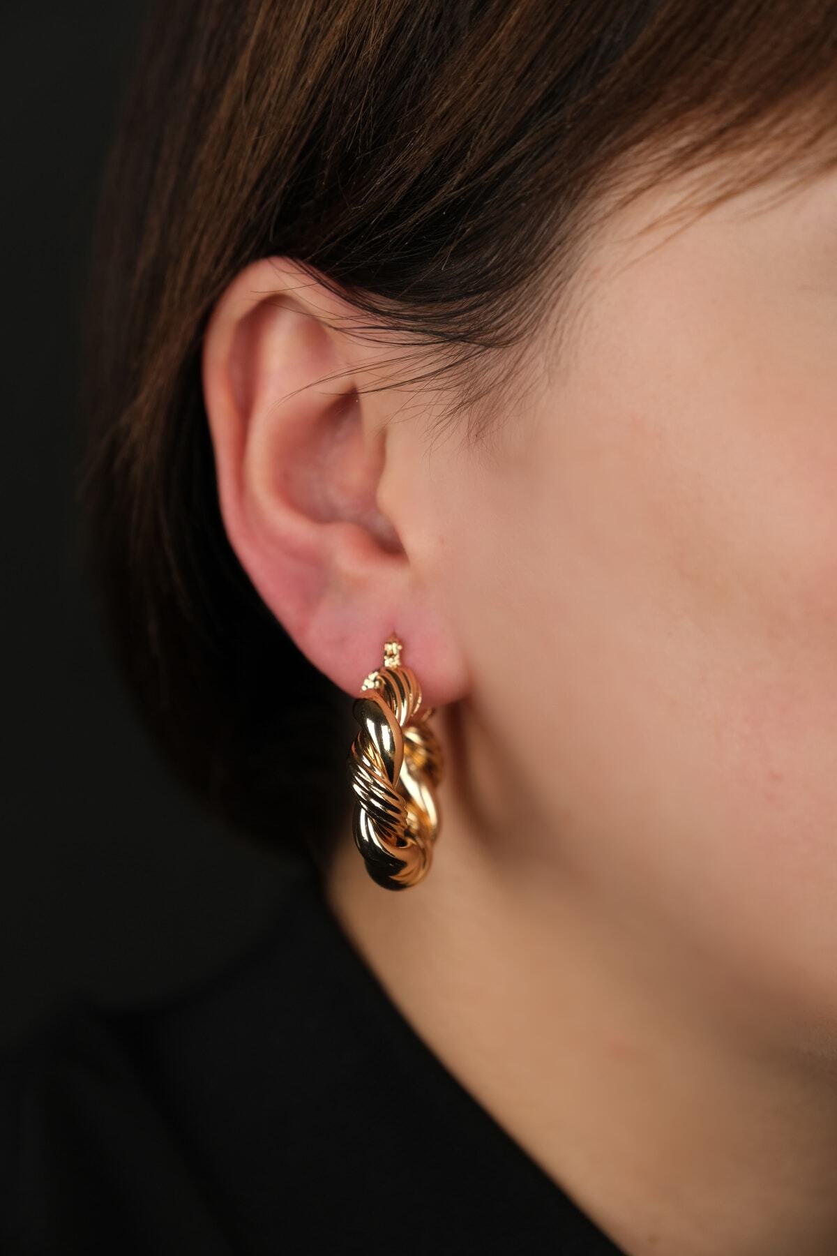 Steel Color Resistant Guaranteed Invoiced Earrings