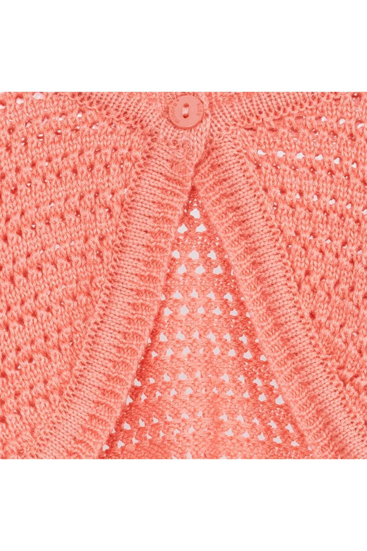 Minora Triko Ajurlu Bolero Somon fotoğrafı 3 (önizleme)