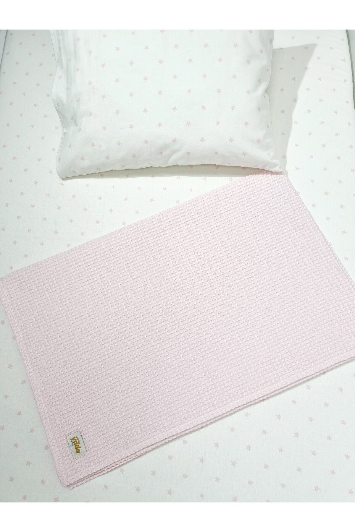 Yada Baby %100 Pamuk Poplin Waffle Bebek Pike Takımı (80 X 120 CM) (OEKO-TEX SERTİFİKALI) fotoğrafı 6 (önizleme)