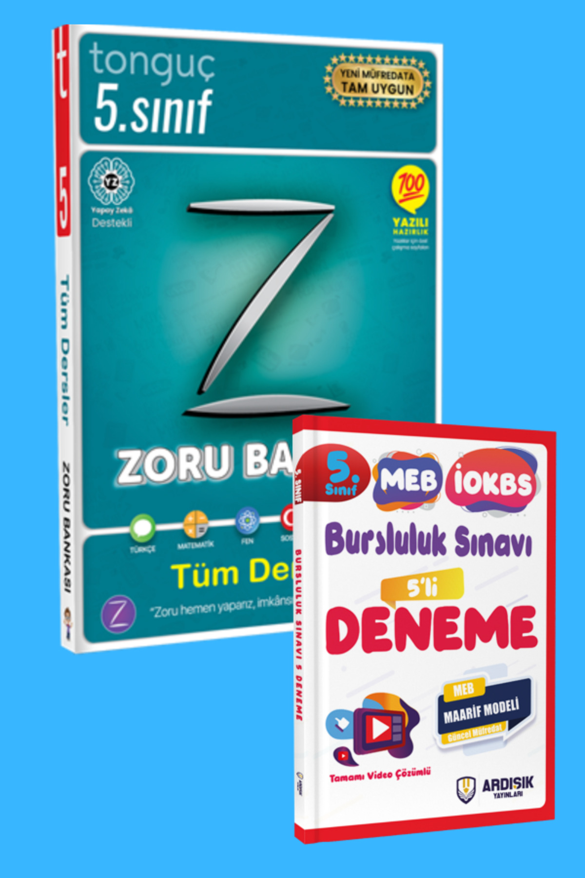 Tonguç Yayınları 5. Sınıf Zoru Bankası Tüm Dersler + Bursluluk