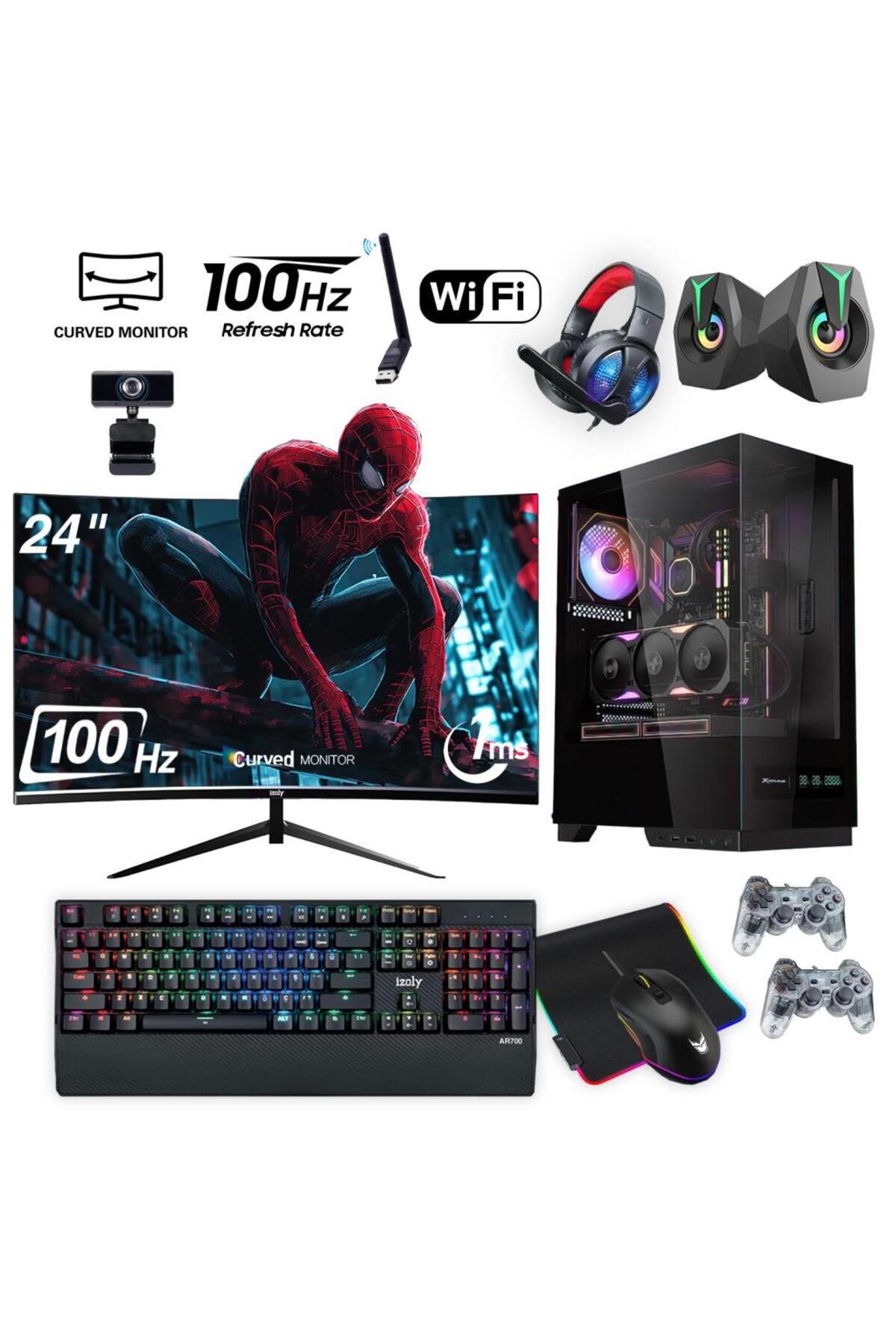 IZOLY Obelisk i5-10400F 16GB 512GB M.2 NVMe RX 580 8GB 24