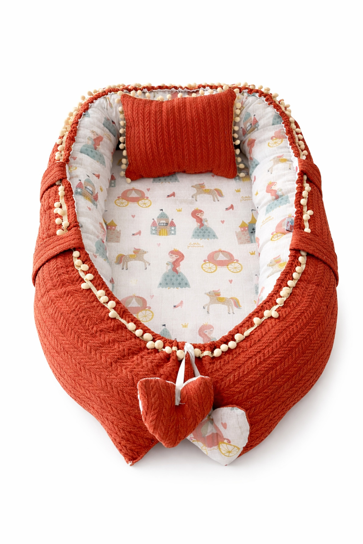 Babynest Tile Mesh and Muslin Fabric - Comfortable and Safe Baby Bed